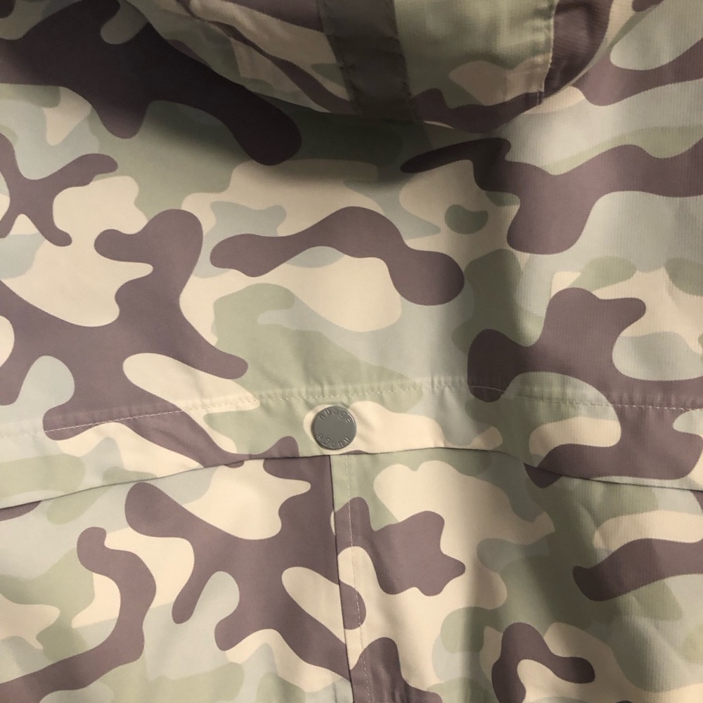 Camouflage Hooded Women's Jacket - Picture 3 of 7